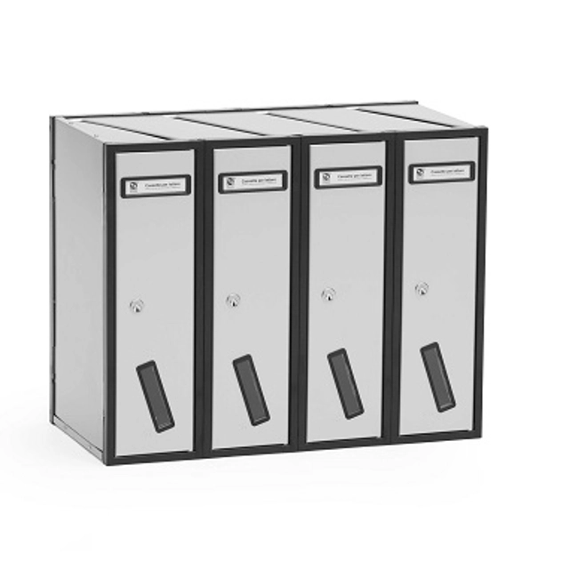 Vendita online Casellario postale SC5V da 3 a 5 cassette per interno